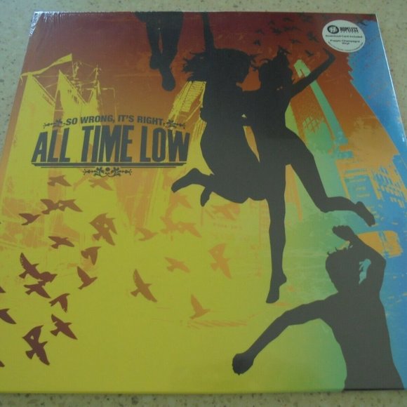 All Time Low So Wrong, It's Right LP ~ Exclusive Colored Vinyl ~ New/Sealed! - Picture 2 of 2